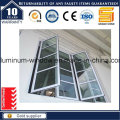 Economy Powder Coating Grey Aluminum Casement Window